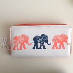 Elephant Print Wallet